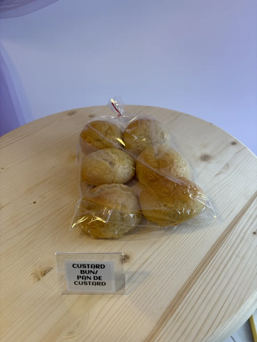 Custard Buns — golden Filipino buns with silky custard filling at Bheyker's Choice NE Calgary