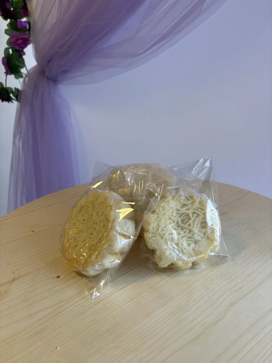 Filipino cheese bread — soft rolls with creamy cheese filling at Bheyker's Choice Calgary