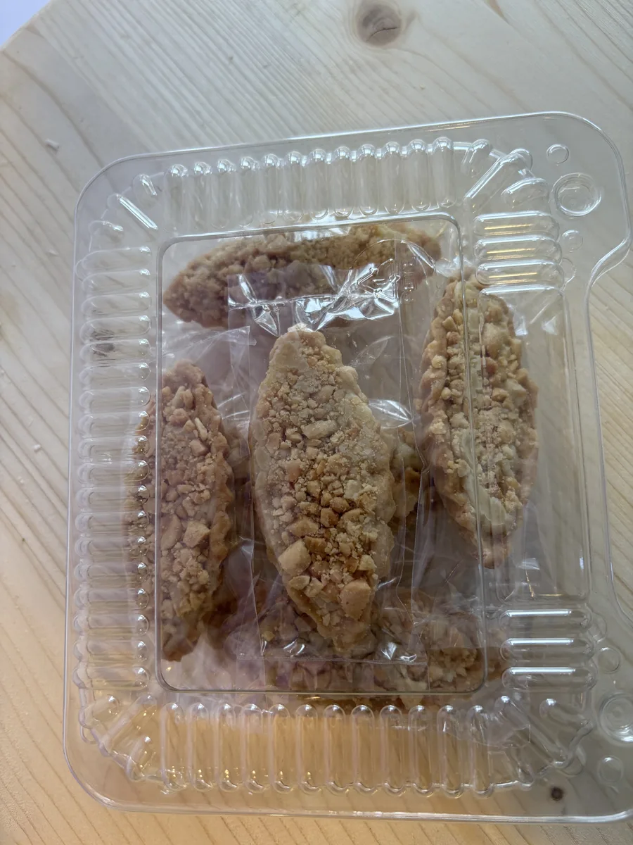 Yema Torts — Filipino egg custard pastry fingers at Bheyker's Choice NE Calgary